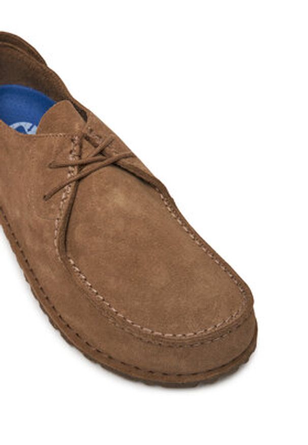 Birkenstock Półbuty Utti Lace 1027274 Brązowy. Kolor: brązowy. Materiał: zamsz, skóra