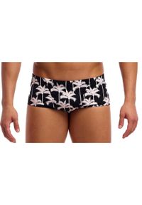 FUNKY TRUNKS - Kąpielówki Funky Trunks Palm Night - trunki męskie. Kolor: czarny #1