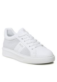 Fabi Sneakersy FU0459A Biały. Kolor: biały. Materiał: skóra #5