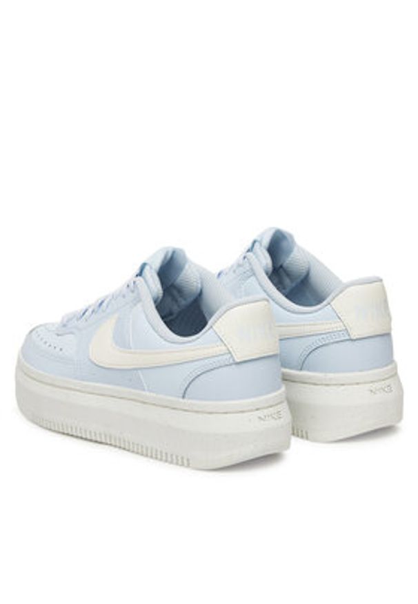 Nike Sneakersy Court Vision Alta DZ5394 Niebieski. Kolor: niebieski. Materiał: skóra. Model: Nike Court
