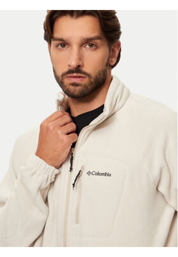 columbia - Columbia Polar Fast Trek™ II 1420421 Beżowy Regular Fit. Kolor: beżowy. Materiał: syntetyk