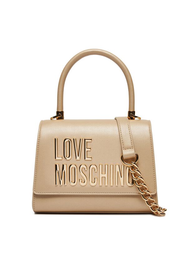 Love Moschino - Torebka LOVE MOSCHINO. Kolor: złoty