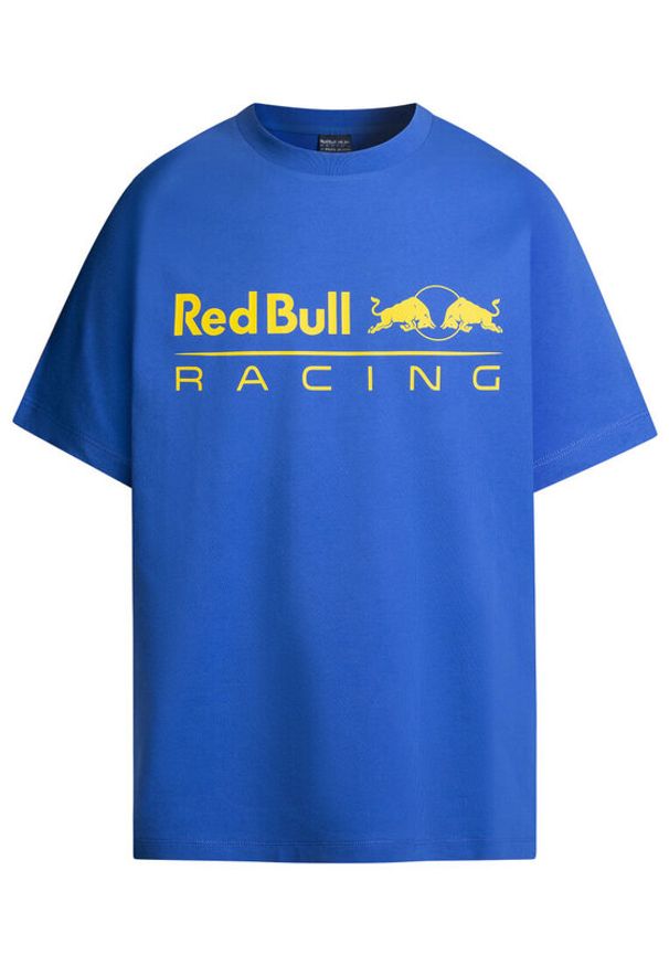 Pepe Jeans T-Shirt Red Bull Racing Logo Print 2025 Niebieski Regular Fit. Kolor: niebieski. Materiał: bawełna. Wzór: nadruk