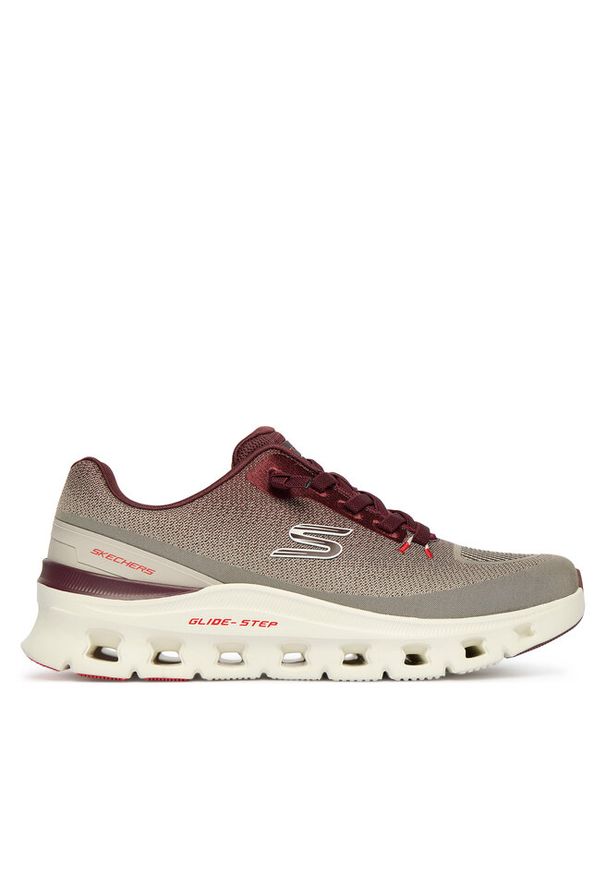 skechers - Sneakersy Skechers. Kolor: brązowy