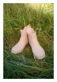 Hunter Kalosze HFW-001 Różowy. Kolor: różowy. Materiał: syntetyk #8