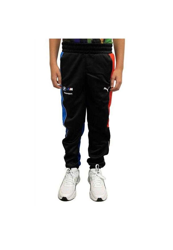 Puma - Spodnie Do Biegania Z Logo BMW Dla Dzieci/dzieci Motorsport. Kolor: czarny