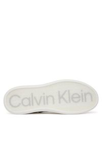 Calvin Klein Sneakersy Chunky Low Top Lace Up Mono HM0HM01970 Biały. Kolor: biały. Materiał: skóra #3