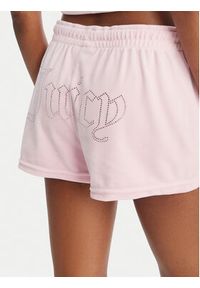 Juicy Couture Szorty sportowe Tamia JCWHS126305 Różowy Regular Fit. Kolor: różowy. Materiał: syntetyk #4