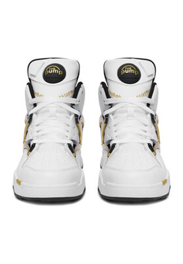 Reebok Sneakersy EO-PUMP OMNI ZONE II 100255529 Biały. Kolor: biały. Materiał: skóra