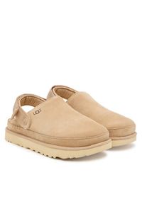 Ugg Klapki W Goldenstar Clog 1138252 Beżowy. Kolor: beżowy. Materiał: zamsz, skóra #5