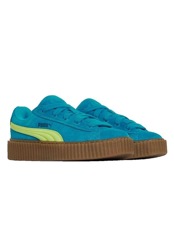 Buty do chodzenia damskie Puma Creeper Phatty Fenty By Rihanna. Zapięcie: sznurówki. Kolor: niebieski. Materiał: materiał. Szerokość cholewki: normalna. Sport: turystyka piesza