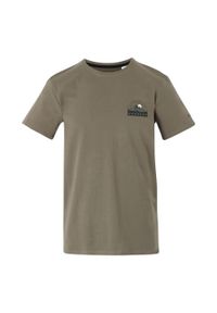 Regatta - Koszulka turystyczna męska Breezed V. Kolor: zielony. Sport: turystyka piesza #1