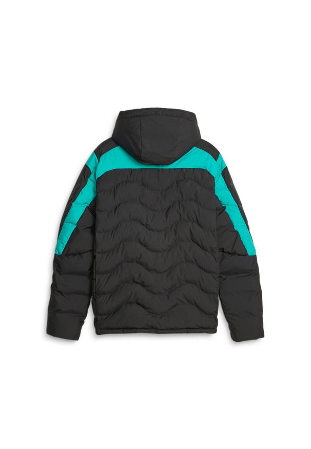 Kurtka Sportowa Męska Puma Mapf1 Mt7 Ecolite Padded. Kolor: czarny. Materiał: syntetyk. Styl: sportowy