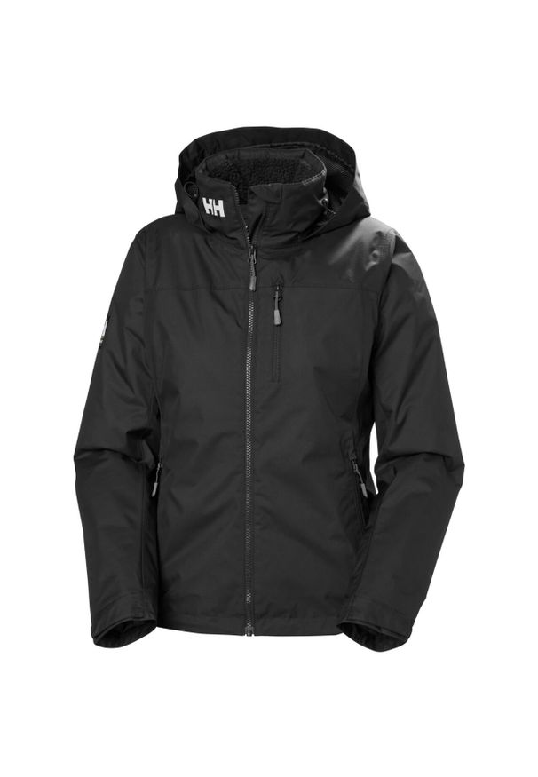 Damska kurtka wodoodporna Helly Hansen Crew Pile. Kolor: czarny