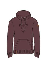 Bluza męska Kilpi ODISEA-M. Typ kołnierza: kaptur. Kolor: czerwony