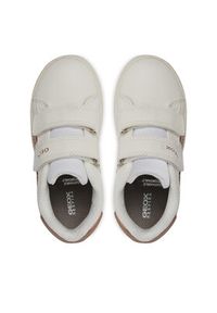 Geox Sneakersy J Eclyper Girl J45LRA 000BC C1ZH8 M Biały. Kolor: biały
