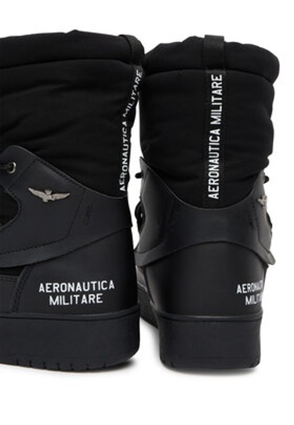 Aeronautica Militare Śniegowce 252SC0299XCT03498 Czarny. Kolor: czarny. Materiał: materiał