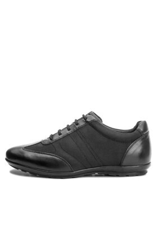 Geox Półbuty U Symbol B U74A5B 01143 C9999 Czarny. Kolor: czarny. Materiał: materiał