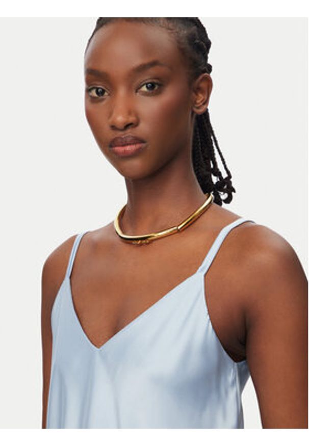 Rinascimento Top CFC0127685003 Błękitny Regular Fit. Kolor: niebieski. Materiał: syntetyk