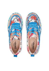 Laura Vita Sneakersy Soleno 06 Niebieski. Kolor: niebieski. Materiał: skóra #6