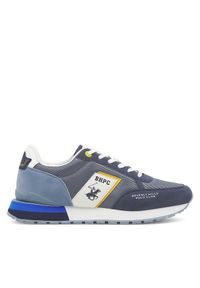 Sneakersy Beverly Hills Polo Club. Kolor: niebieski