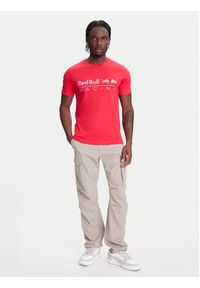 Pepe Jeans T-Shirt Red Bull Racing Logo RM500016 Czerwony Regular Fit. Kolor: czerwony. Materiał: bawełna