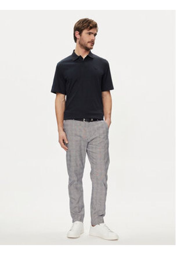 Jack & Jones Polo Crodney 12251180 Granatowy Regular Fit. Typ kołnierza: polo. Kolor: niebieski. Materiał: bawełna