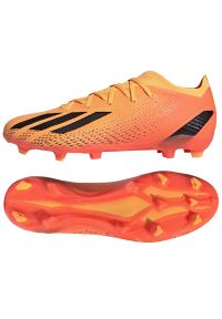 Adidas - Buty piłkarskie adidas X Speedportal.2 Fg M GV9562 pomarańczowe pomarańcze i czerwienie. Zapięcie: sznurówki. Kolor: pomarańczowy. Materiał: guma, syntetyk. Sport: piłka nożna #1