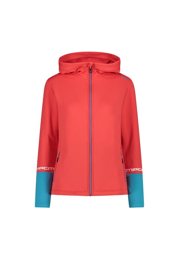 Bluza damska CMP. Kolor: czerwony. Sezon: zima. Sport: narciarstwo