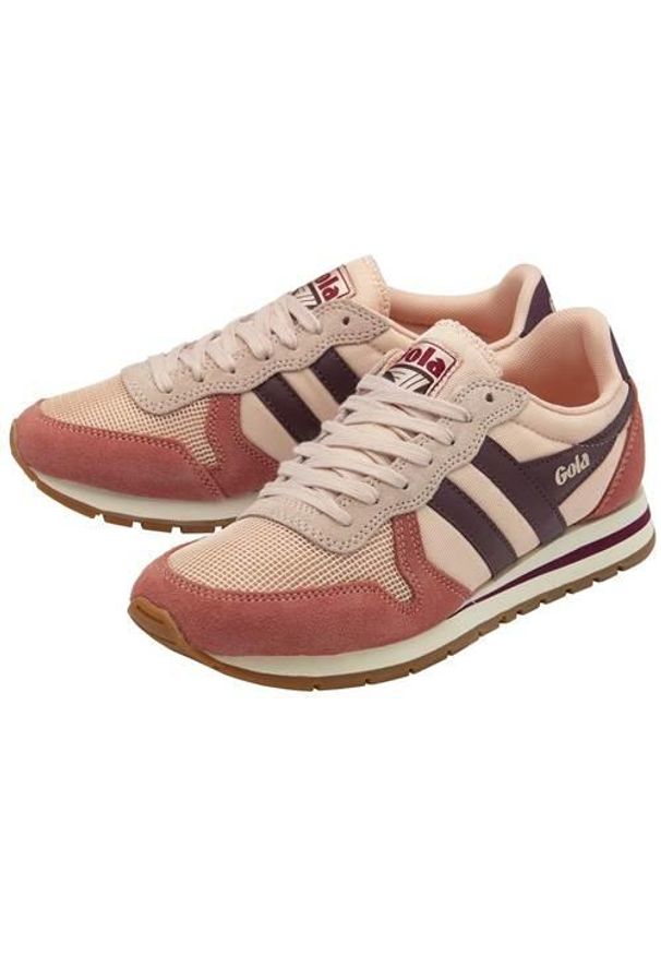 Buty do chodzenia damskie Gola Daytona 2024. Kolor: wielokolorowy. Materiał: zamsz, materiał, nylon. Szerokość cholewki: normalna. Sport: turystyka piesza