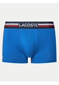 Lacoste Komplet 3 par bokserek 5H2390 Niebieski. Kolor: niebieski. Materiał: bawełna #3