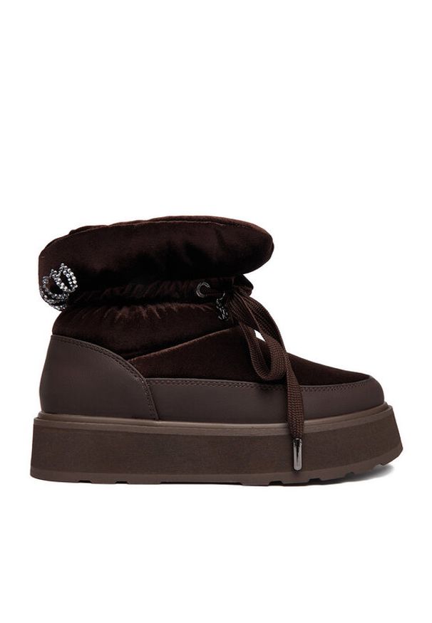 Juicy Couture Śniegowce EO-WS24267-01 Brązowy. Kolor: brązowy. Materiał: materiał