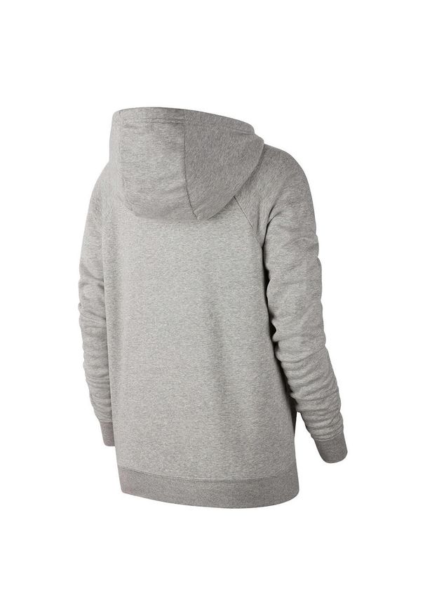 Nike - Bluza Z Kapturem Damska Essentials. Typ kołnierza: kaptur. Kolor: szary