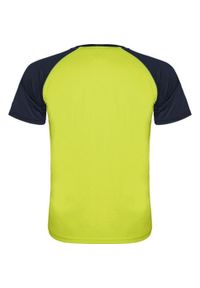 ROLY - Koszulka Sportowa Z Krótkim Rękawem Unisex Dla Dorosłych Indianapolis. Kolor: żółty, wielokolorowy, niebieski. Długość rękawa: krótki rękaw. Długość: krótkie