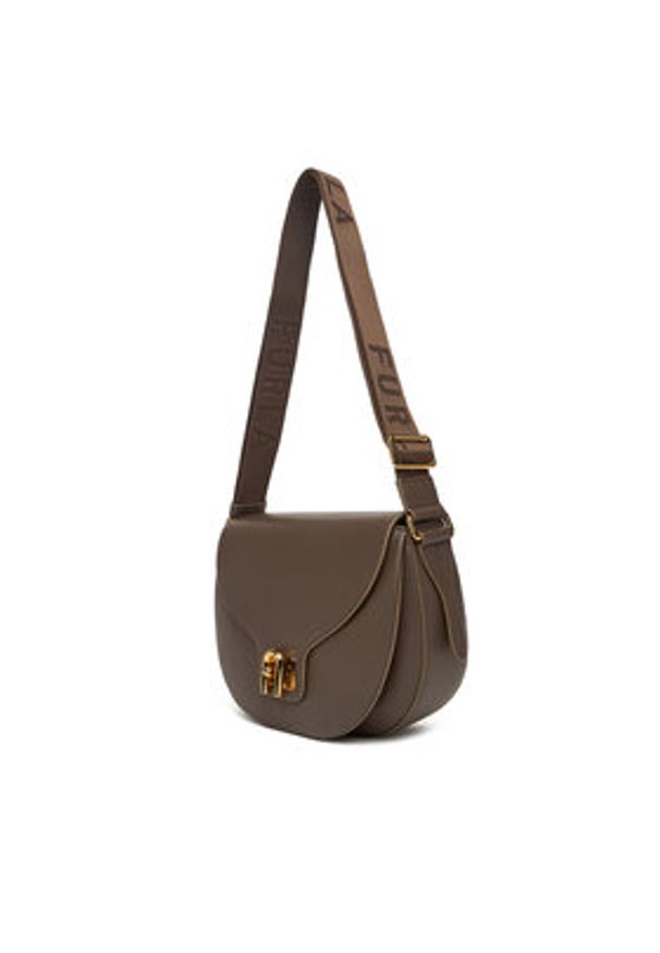 Furla Torebka Lotus WB01605 BX0356 CN 4594S 1002 Brązowy. Kolor: brązowy. Materiał: skórzane