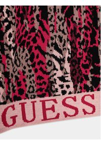 Guess Sukienka dzianinowa J3BK04 Z3AH0 Brązowy Regular Fit. Kolor: brązowy. Materiał: syntetyk #2