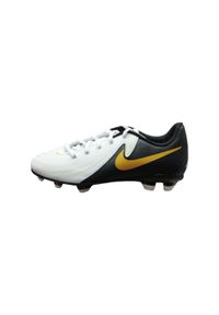 Buty piłkarskie dziecięce Nike Phantom GX II Club FG/MG Junior. Kolor: biały. Sport: piłka nożna