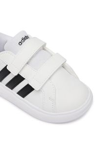 Adidas - adidas Sneakersy Grand Court 3.0 Bubble Shoes Infants JS4906 Biały. Kolor: biały. Materiał: skóra #2