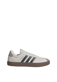 Adidas - Buty VL Court 3.0. Kolor: szary. Materiał: skóra