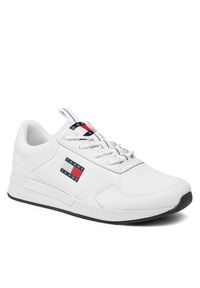 Tommy Jeans Sneakersy Tommy Jeans Flexi Runner EM0EM01409 Biały. Kolor: biały. Materiał: materiał #3