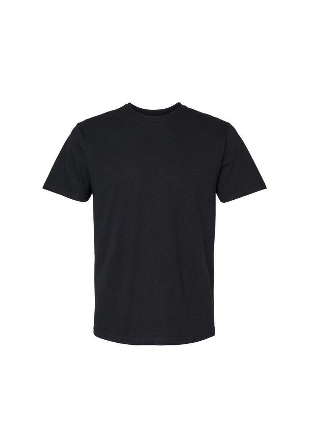 GILDAN - Koszulka Unisex Dla Dorosłych Softstyle Midweight. Kolor: czarny. Materiał: bawełna. Sport: turystyka piesza