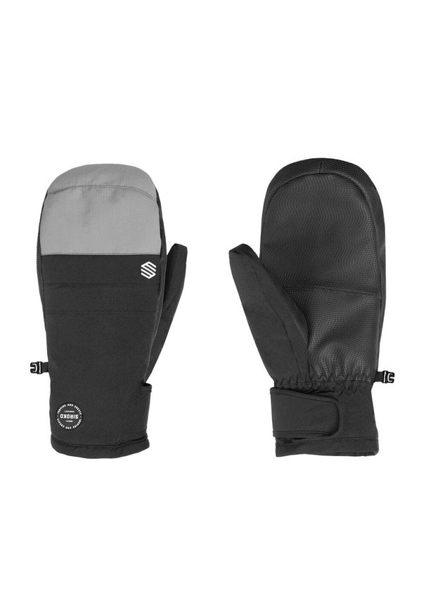 Rękawice do sportów zimowych unisex SIROKO Pitztal. Kolor: czarny, szary, wielokolorowy. Technologia: Thinsulate. Sezon: zima. Sport: snowboard, narciarstwo