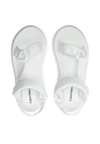 Calvin Klein Jeans Sandały Sandal Velcro Webbing Dc YW0YW01353 Biały. Kolor: biały. Materiał: materiał #3