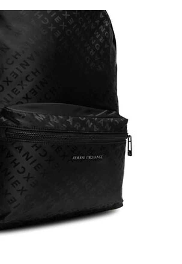 Armani Exchange Plecak XM001611 AF17208 UC001 Czarny. Kolor: czarny. Materiał: materiał