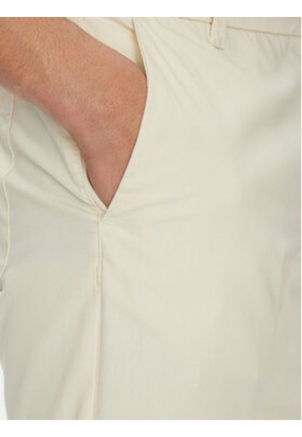 Only & Sons Szorty materiałowe Skal 22034682 Écru Slim Fit. Materiał: bawełna