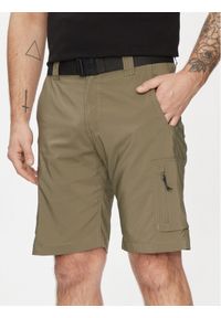 columbia - Columbia Szorty materiałowe Silver Ridge™ Utility Cargo Short 2030744 Zielony Straight Leg. Kolor: zielony. Materiał: syntetyk