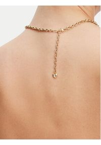 Guess Naszyjnik JUBN05216JW Złoty. Materiał: metalowe. Kolor: złoty
