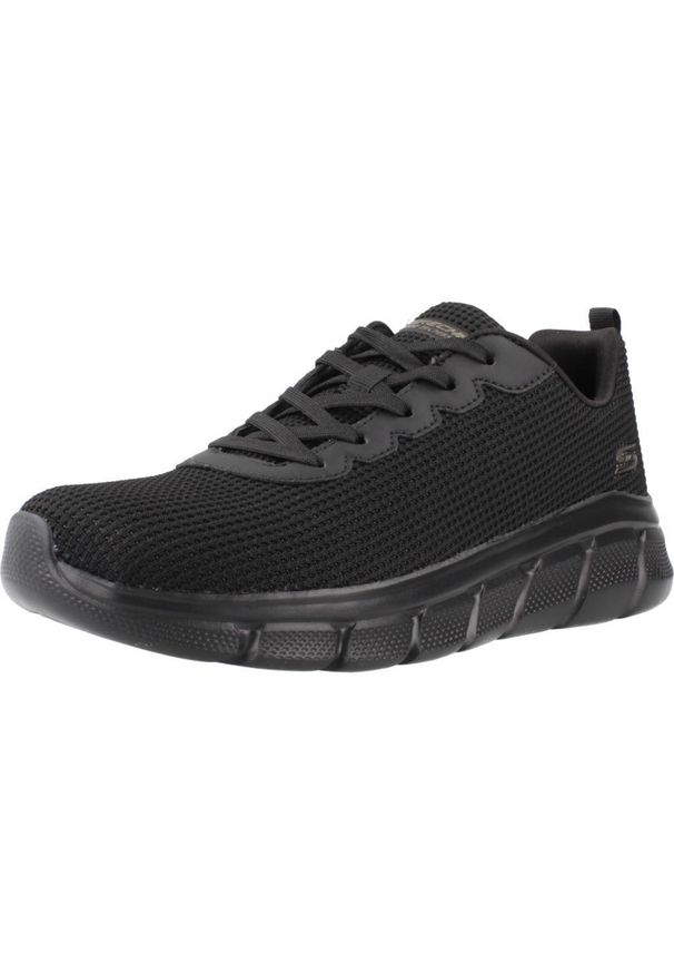 skechers - Buty SKECHERS BOBS B FLEX-VISIONAR Czarny. Kolor: czarny. Materiał: tkanina