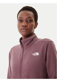 The North Face Polar Glacier NF0A8D2F Bordowy Regular Fit. Kolor: czerwony. Materiał: syntetyk #5
