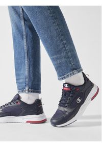 Champion Sneakersy Ramp Up Ripstop Low Cut Shoe S22170-BS501 Granatowy. Kolor: niebieski #7